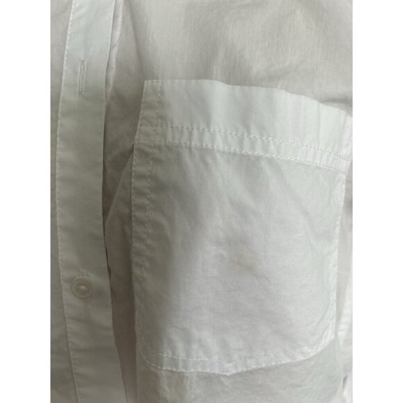 J Crew Garcon Classic Shirt in Cotton Poplin Womens White Size 2 BY715 - Picture 4 of 11